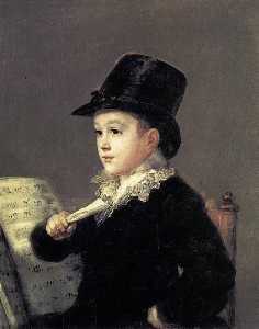 Francisco De Goya - Portrait of Mariano Goya