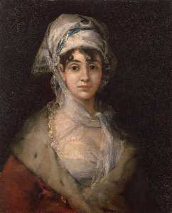 Francisco De Goya - Actress Antonia Zarate