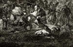 Francisco De Goya - Absurdity funeral