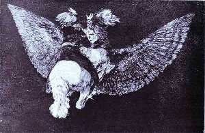 Francisco De Goya - Absurdity Flying