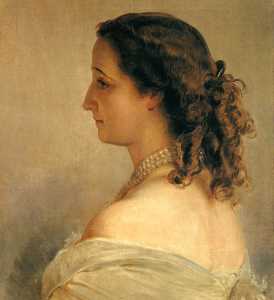 Franz Xaver Winterhalter - Eugenie, Empress of the French