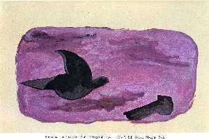 Georges Braque - Birds in the clouds