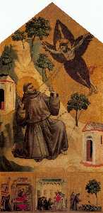 Giotto Di Bondone - St. Francis Receiving the Stigmata