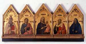 Giotto Di Bondone - Badia Polyptych