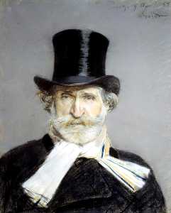 Giovanni Boldini - Portrait of Guiseppe Verdi