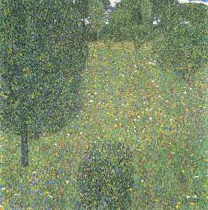 Gustave Klimt - Landscape Garden (Meadow in Flower)