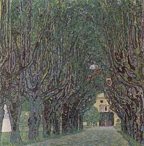Gustave Klimt - Avenue of Schloss Kammer Park