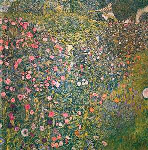Gustave Klimt - Italian horticultural landscape