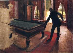 Gustave Caillebotte - Billiards