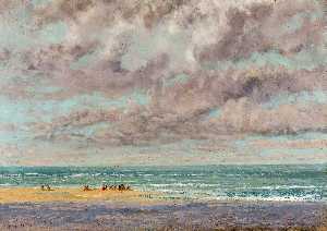Gustave Courbet - Marine Les Equilleurs