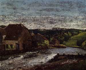 Gustave Courbet - TA The Loue Valley