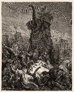 Paul Gustave Louis Christophe Doré - Death of Eleazer