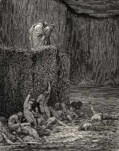 Paul Gustave Doré - The Inferno, Canto 18