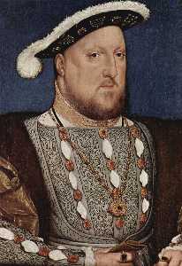 Hans Holbein The Younger - Portrait of Henry VIII, King of England