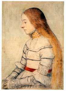 Hans Holbein The Younger - Anna Meyer