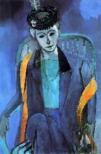 Henri Matisse - Portrait of Mme. Matisse