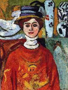 Henri Matisse - The girl with green eyes