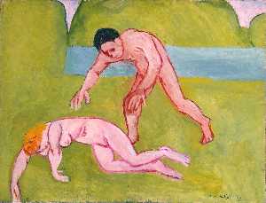 Henri Matisse - Nymph and Satyr