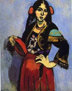 Henri Matisse - Spanish Woman with a Tamborine