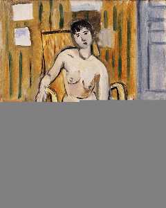 Henri Matisse - Seated Figure, Tan Room
