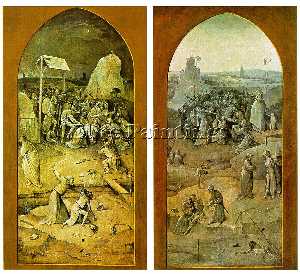 Hieronymus Bosch - Tiptych of Temptation of St Anthony