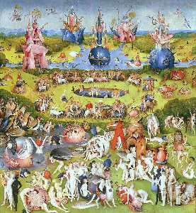 Hieronymus Bosch - The Garden of Earthly Delights (detail) (12)