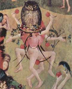Hieronymus Bosch - The Garden of Earthly Delights (detail) (24)