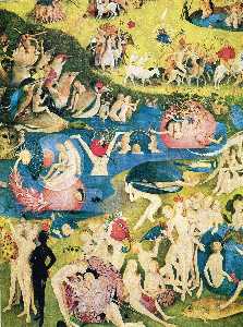 Hieronymus Bosch - The Garden of Earthly Delights (detail) (33)