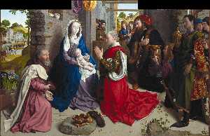 Hugo Van Der Goes - The Adoration of the Kings (Monforte Altar)
