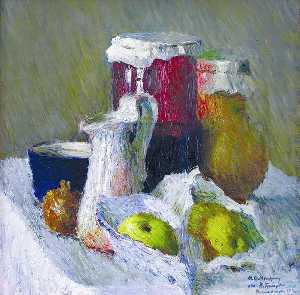Igor Emmanuilovich Grabar - Jam Jar and Apples