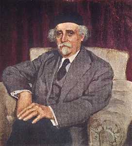 Igor Emmanuilovich Grabar - Portrait of N.D.Zelinsky