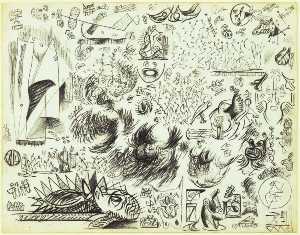 Jackson Pollock - Sheet of Studies