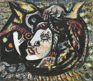 Jackson Pollock - Mask