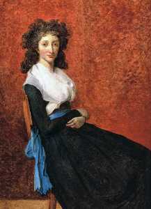 Jacques Louis David - Portrait of Madame Charles-Louis Trudaine