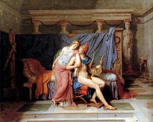 Jacques Louis David - Paris and Helen