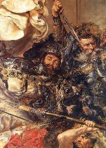 Jan Matejko - Battle of Grunwald (detail) (10)