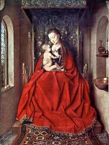 Jan Van Eyck - The Lucca Madonna
