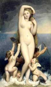 Jean Auguste Dominique Ingres - Venus Anadyomene