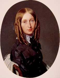 Jean Auguste Dominique Ingres - Portrait of Madame Frederic Reiset