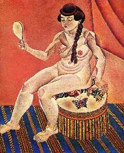 Joan Miró - Nude with Mirror