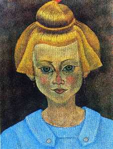 Joan Miró - Portrait of a Young Girl