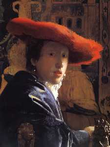 Johannes Vermeer - Girl with the red hat
