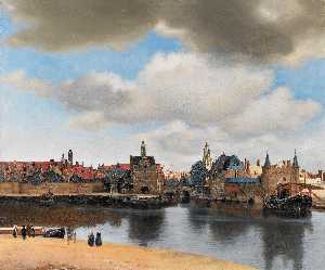Johannes Vermeer - View on Delft