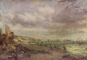 John Constable - Marine Parade and Old Chain Pier