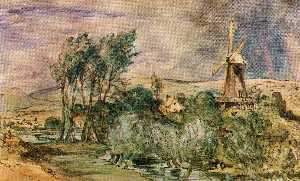John Constable - Foord Rd Mill, Folkestone