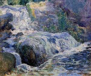 John Henry Twachtman - Waterfall