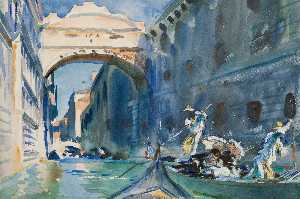 John Singer Sargent - The Bridge of Sighs