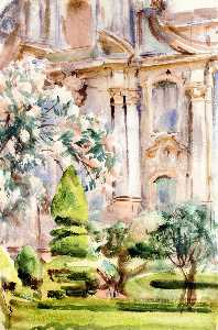 John Singer Sargent - Palace and Gardens, Spain