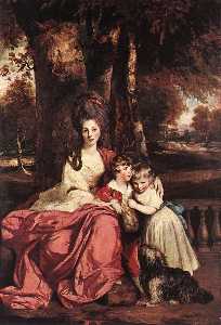 Joshua Reynolds - Lady Delm and her Children