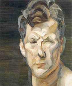 Lucian Freud - Man-s Head, Small Portrait III (Self-Portrait)